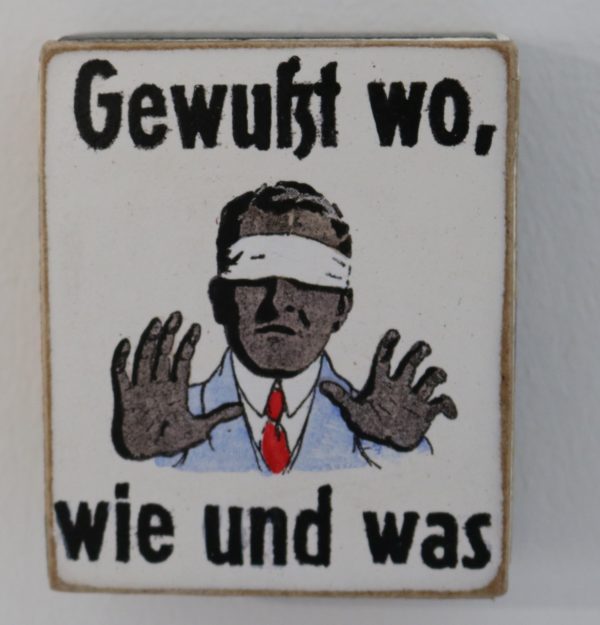 Kati Elm | Gewußt wo, wie und was (Mann mit Augenbinde) (Mini) – Bild 2