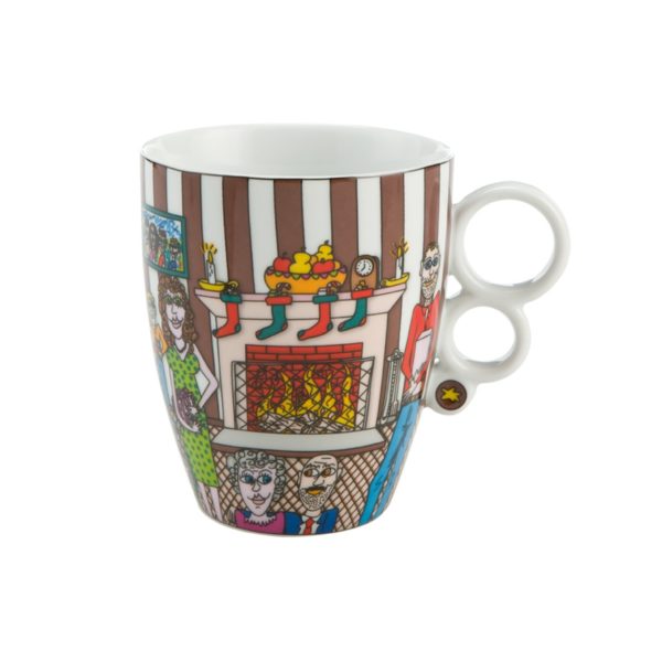 James Rizzi | Christmas with the Family | Künstlerbecher – Bild 2