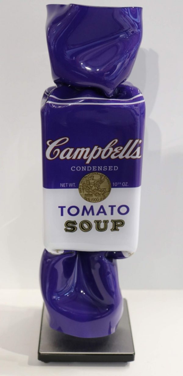 Art Candy Toffee | Andy Warhol Campbell's tomato Soup, Violett – Bild 2