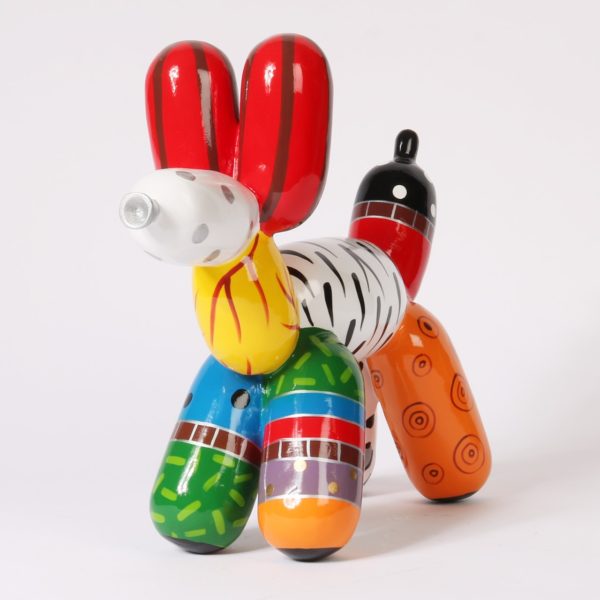 Balloon Dog - Multicol. Rot weiss | Medium – Bild 2