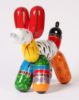 Balloon Dog - Multicol. Rot weiss | Medium – Bild 2