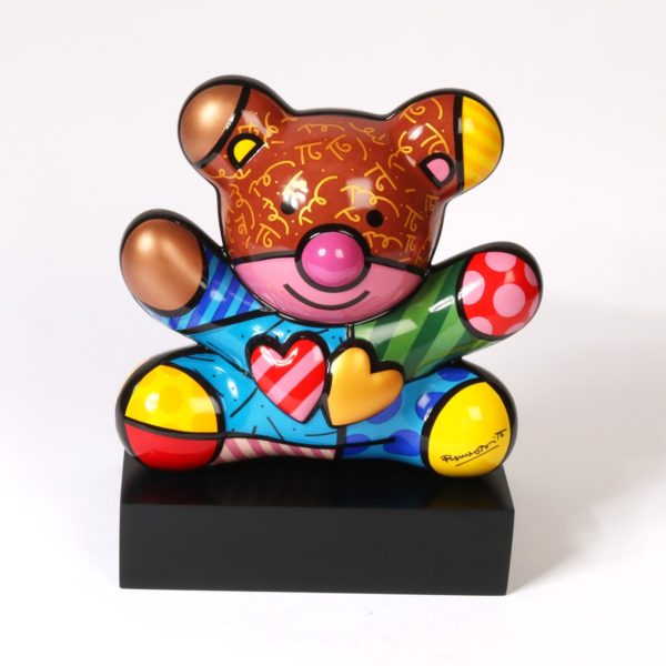 Goebel Truly Yours Bär | Figur groß Pop Art Romero Britto – Bild 2