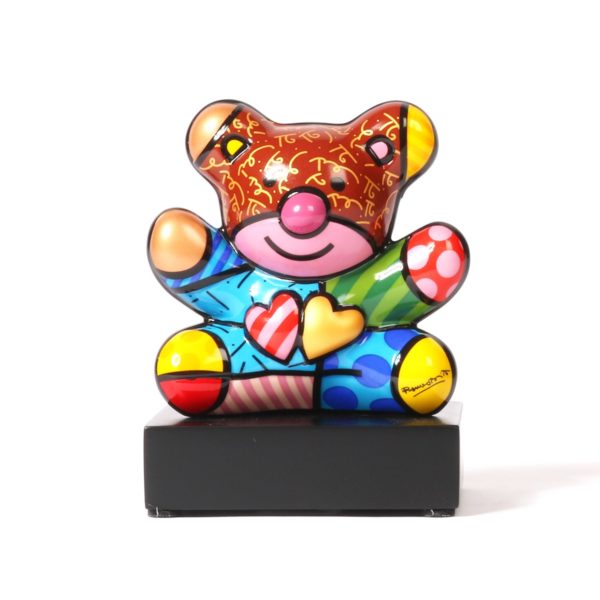 Goebel Truly Yours Bär | Figur klein Pop Art Romero Britto – Bild 2