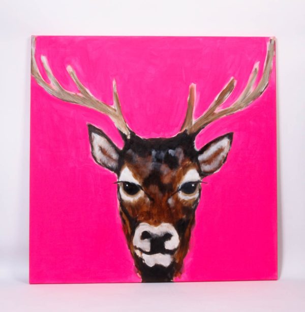 Christiane Bstock - Hirsch Pink – Bild 2