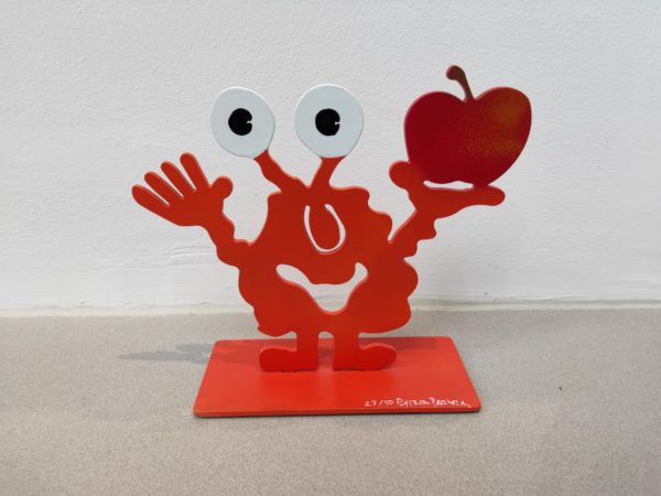 Patrick Preller I Monsterkollege mit Apfel - 2 I Signiert, nummeriert – Bild 2
