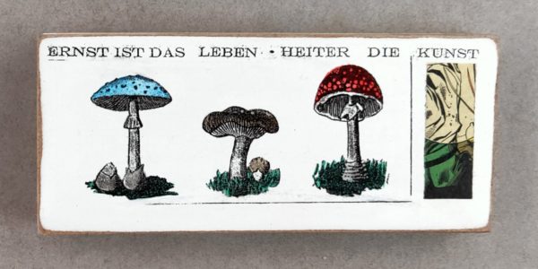 Kati Elm | ERNST IST DAS LEBEN. HEITER DIE KUNST (Pilze) – Bild 2
