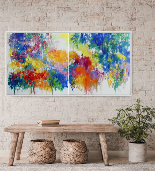 Mary Chaplin | The Lovers´ garden diptyque – Bild 2