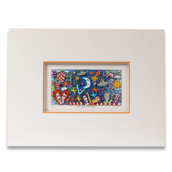 James Rizzi | We love the Moon - 3D Grafik – Bild 2