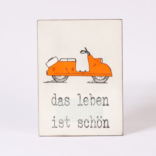 Jan M. Petersen | Das Leben ist schön - Vespa orange – Bild 2