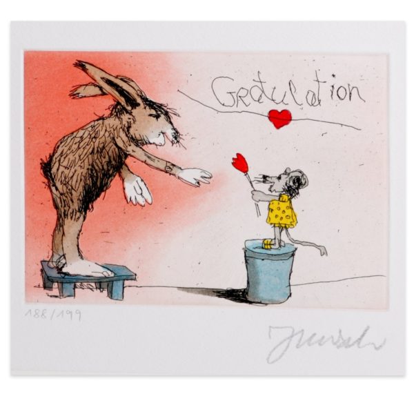 Janosch | Gratulation Du lieber Hase – Bild 2