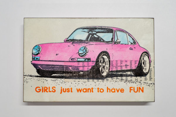 Jan M. Petersen | Porsche pink, GIRLS just want to have FUN, Farbunikat – Bild 2