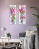 Kerstin Leicher | Magentablooming Duo 30 x 90 cm – Bild 2
