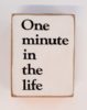 Kati Elm: One minute in the life
