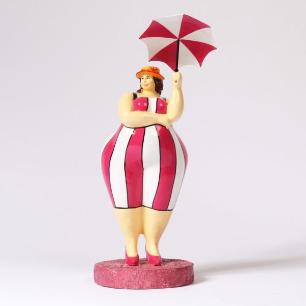 Lady with Umbrella | Pink - Large – Bild 2