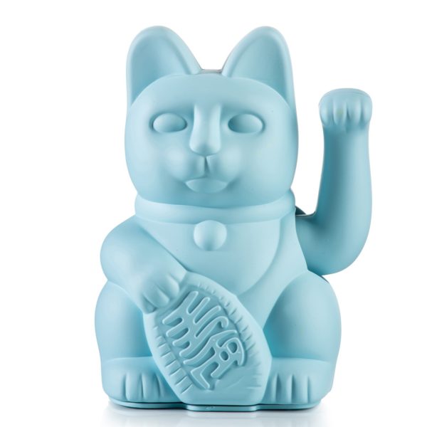 Lucky Cat Winkekatze - Hellblau – Bild 2