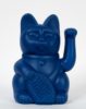Lucky Cat Winkekatze - Dunkelblau Mini – Bild 2