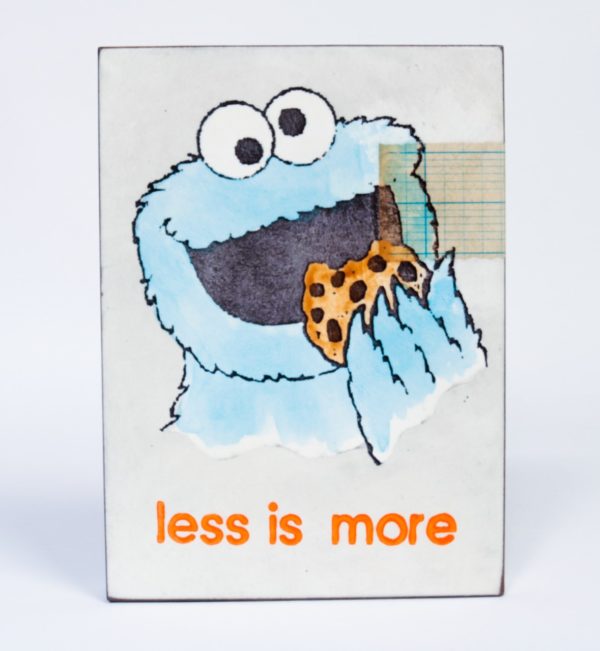Jan M. Petersen | Less is more (Krümelmonster) – Bild 2