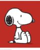 Charles M. Schulz | Snoopy - Red | Handnummeriert