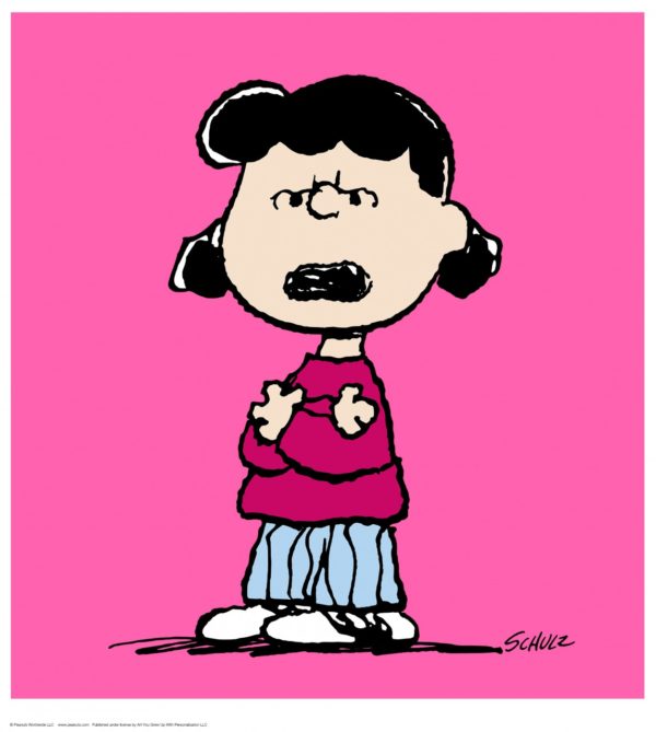 Charles M. Schulz | Lucy - Pink| Handnummeriert – Bild 2