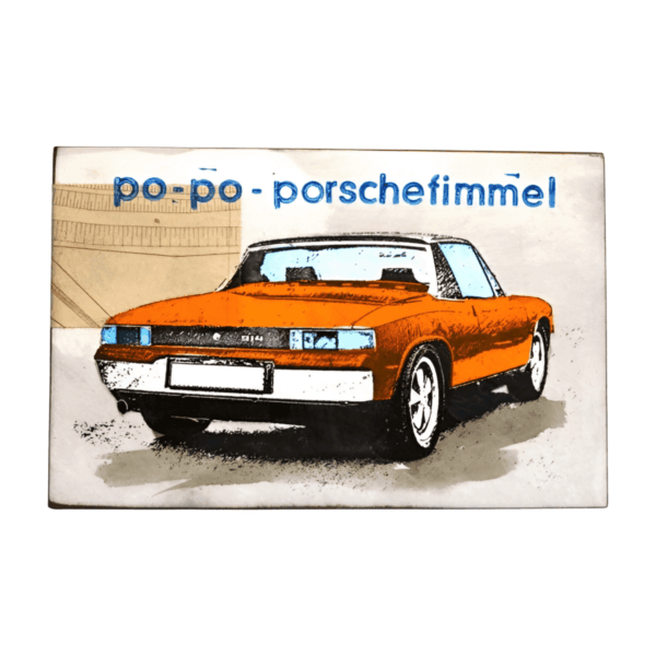 Jan M. Petersen | Po-Po-Porschefimmel, Orange
