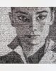 SAXA | Audrey Hepburn (mit Holzrahmen weiss) – Bild 2