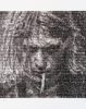 SAXA | Kurt Cobain (mit Holzrahmen weiss) – Bild 2