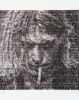 SAXA | Kurt Cobain (mit Holzrahmen weiss)