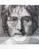 SAXA | John Lennon (mit Holzrahmen weiss) – Bild 2