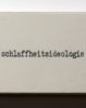 Jan M. Petersen | schlaffheitsideologie