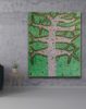 Susanna Ladda | Dream Tree - Grün-Weiss 120x150 – Bild 2