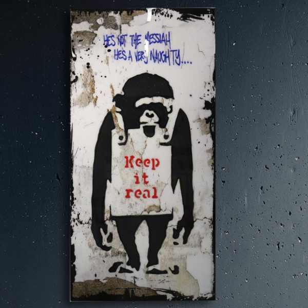 Micha Baker | Epoxy Art - Hommage Monkey – Bild 2
