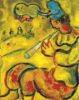 Marc Chagall | Der gelbe Clown, 1959 | Kunstdruck