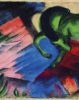 Franz Marc | Grünes Pferd, 1912 | Kunstdruck