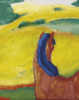 Franz Marc | Pferd in der Landschaft, 1910 | Kunstdruck