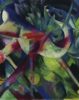 Franz Marc | Reh im Blumengarten, 1913 | Kunstdruck