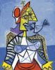 Pablo Picasso | Frau mit Vogel (Dora Maar), 1939 | Kunstdruck