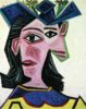 Pablo Picasso | Frauenbüste mit Hut (Dora), 1939 | Kunstdruck – Bild 2