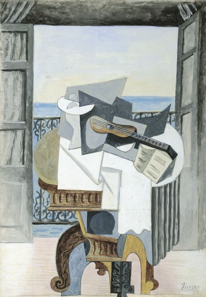 Pablo Picasso | Tisch vor offenem Fenster, St-Raphael, 1939 | Kunstdruck – Bild 2