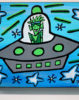 James Rizzi | "In from Space", 2010 (Acryl), Unikat (signiert)