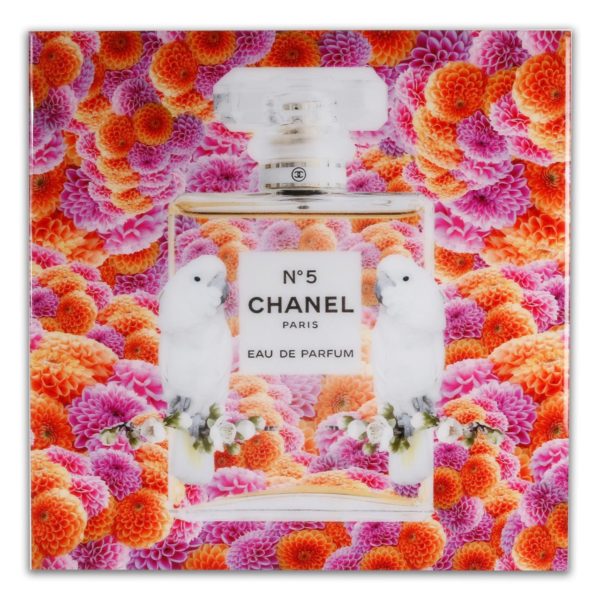 Jean Ravel | Chanel - Birds & Flowers I - Mixed Media, 2021 – Bild 2