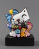 ❤️ Goebel | Blue Cat - Figur Pop Art Romero Britto