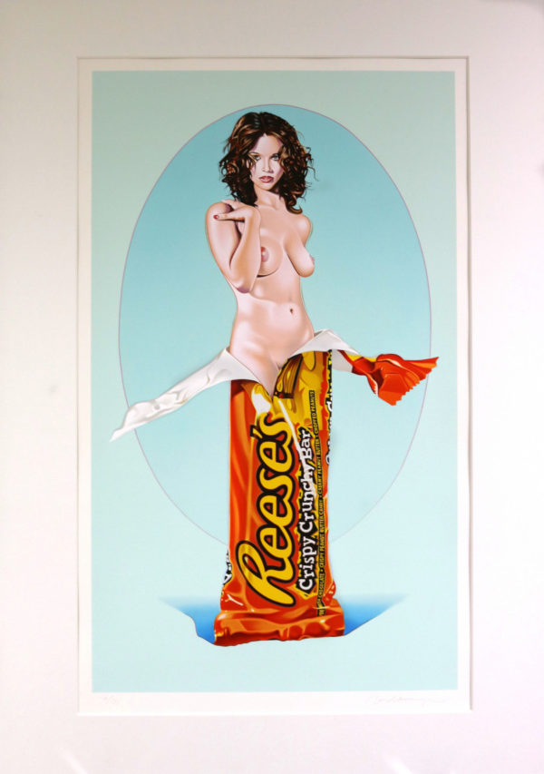 Mel Ramos | Reese's Rose | Originallithografie – Bild 2