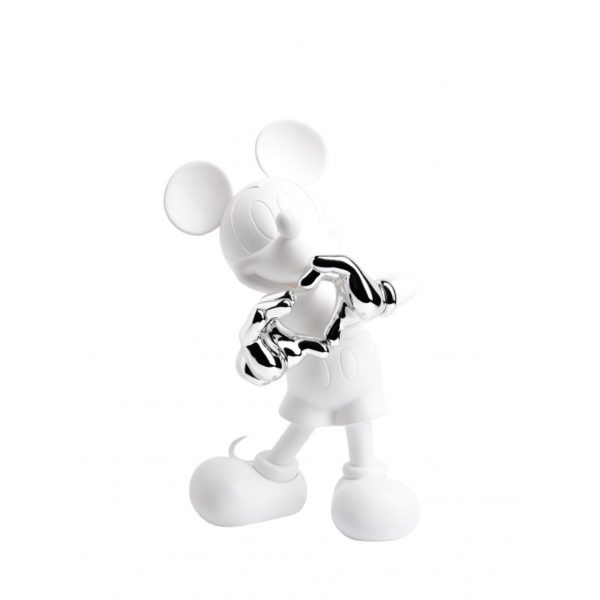 Leblon Delienne | Mickey with Love - by Kelly Hoppen - weiß & silber – Bild 2