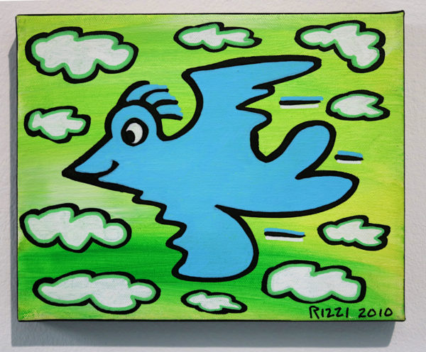 James Rizzi | "Rizzi Bird", 2010 (Acryl), Unikat (signiert) – Bild 2