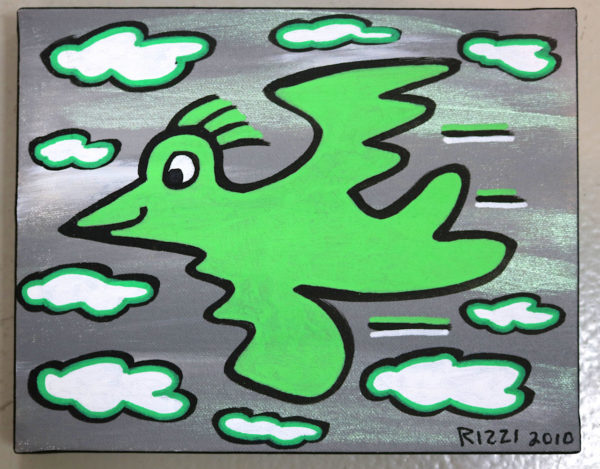 James Rizzi | "Rizzi Bird", 2010 (Acryl), Unikat (signiert) – Bild 2