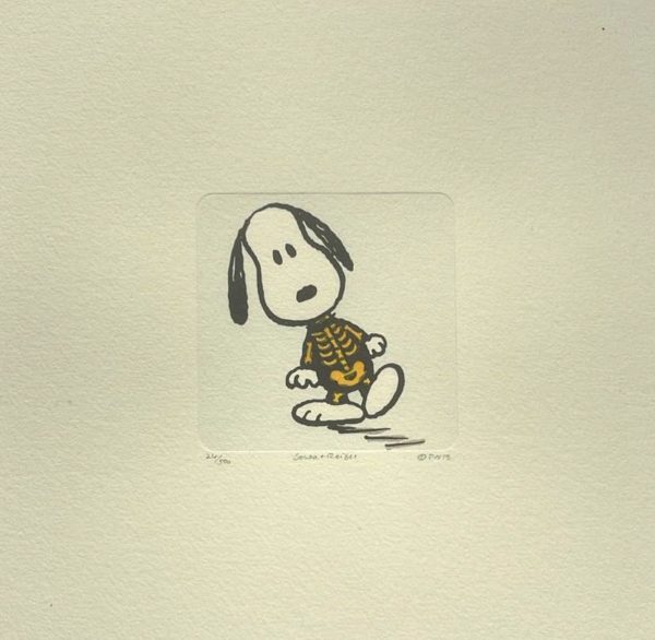 Charles M. Schulz | Skeleton Snoopy